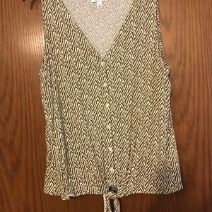 Woman new Nine West top dress pants blouse